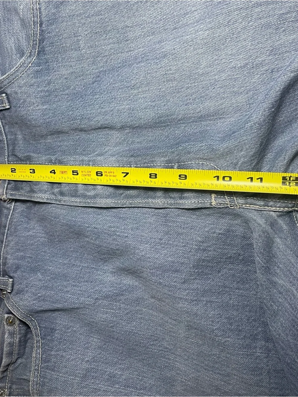 Levi’s 501 Original Straight Leg Button Fly Jeans Men’s 38x34 Light Wash USA